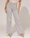 Goodies | Wide leg jeans Es-14 Lichtgrijs