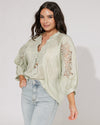 Blouse Teddy Groen