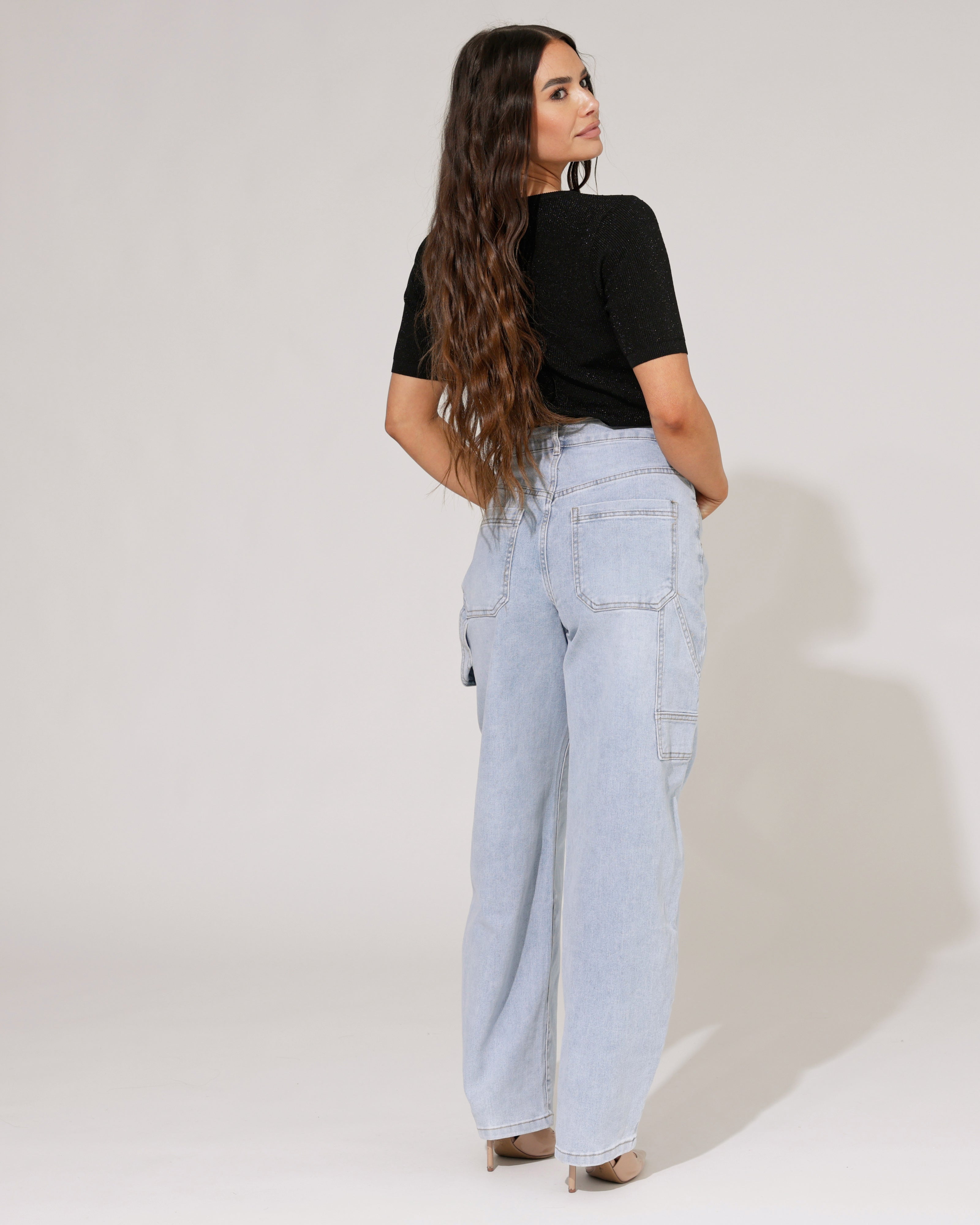 VS Miss | Wide barrel jeans Nila Blauw