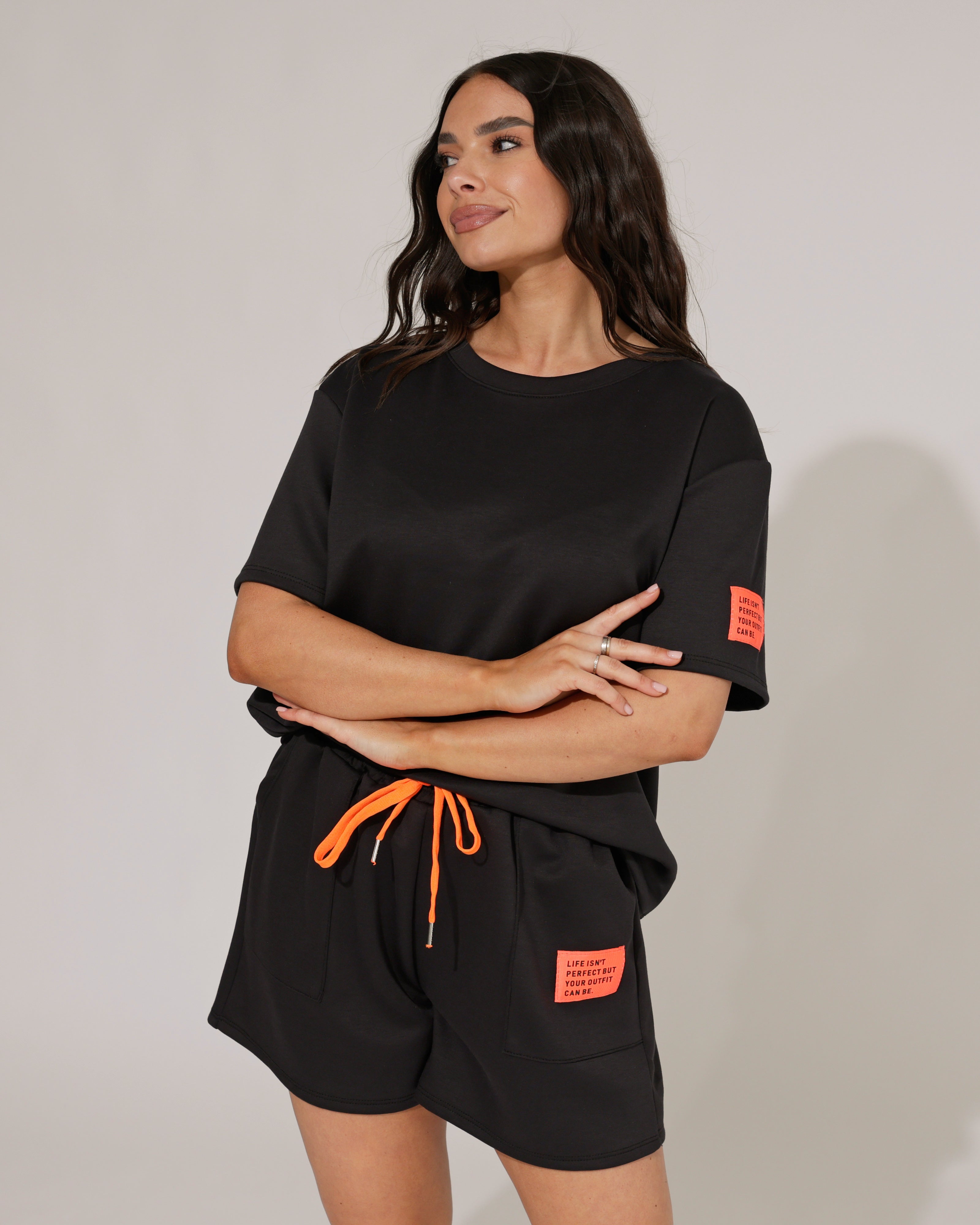 Co-ord set isn't Perfect Zwart