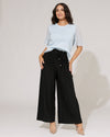 Plisse broek Noa Zwart