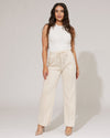 Wide leg broek Rozaly Beige