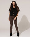 Ana & Lucy | Skinny jeans, Push up Lucie-CM Donkerbruin