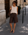 Ballon top Fenna Beige