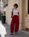 Ballon broek Bibi Bordeaux