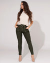 Comfort broek Nova Donkergroen