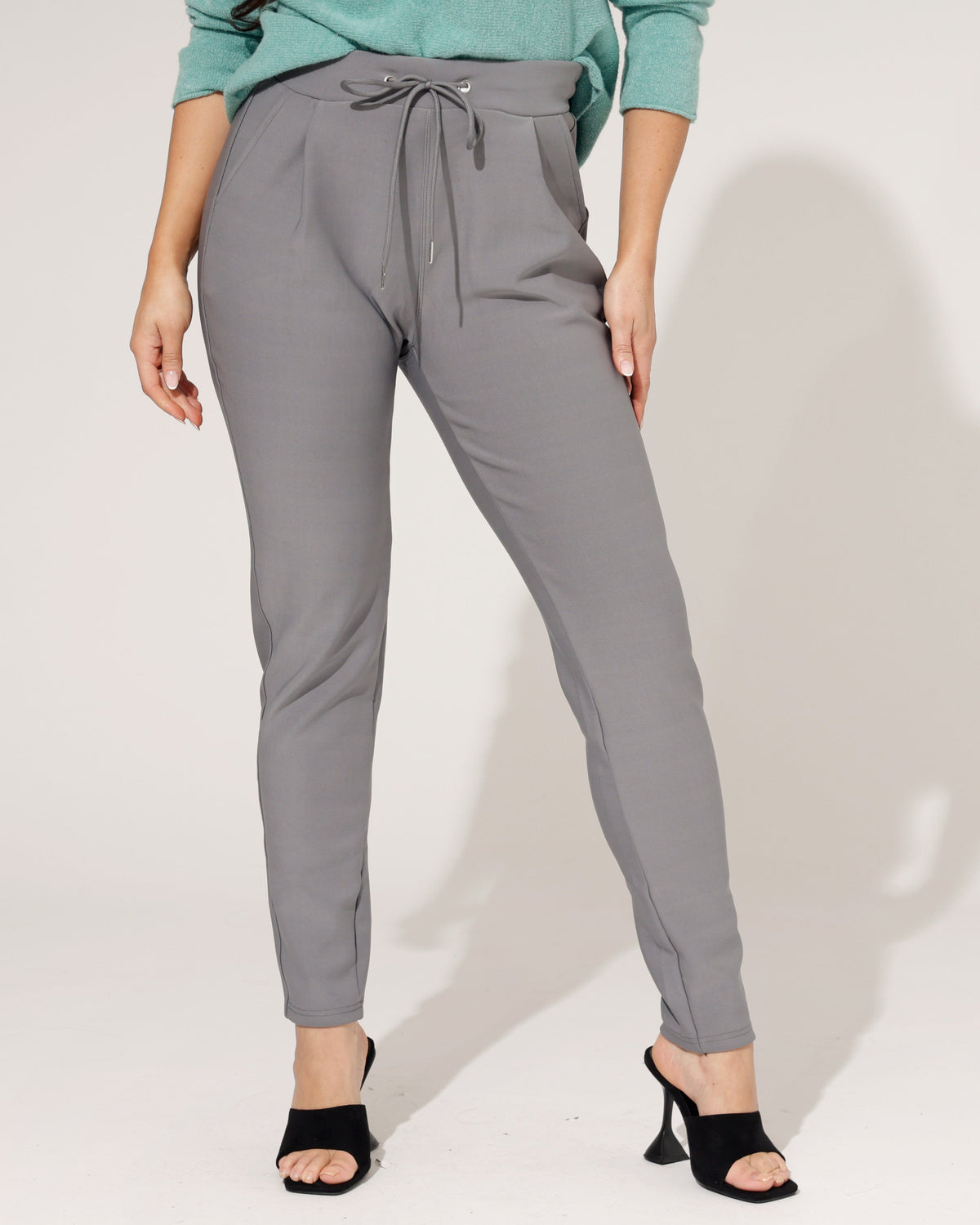 Comfort broek Nova in grijs