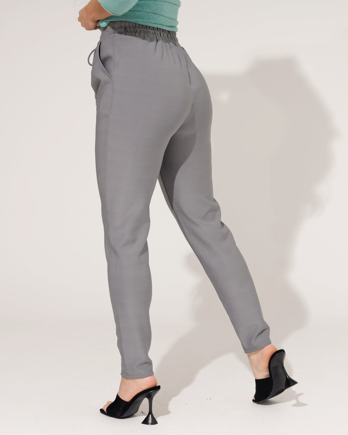 Comfort broek Nova in grijs, extra aanzicht 2