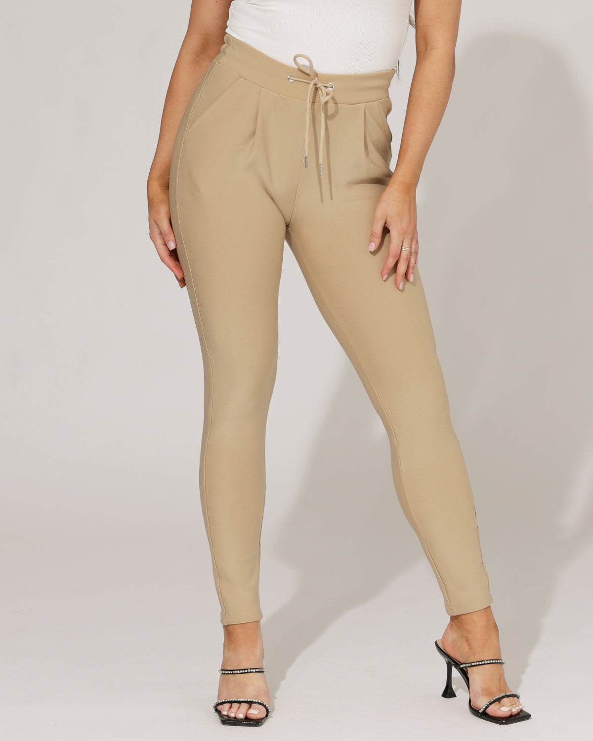 Comfort broek Nova in zand