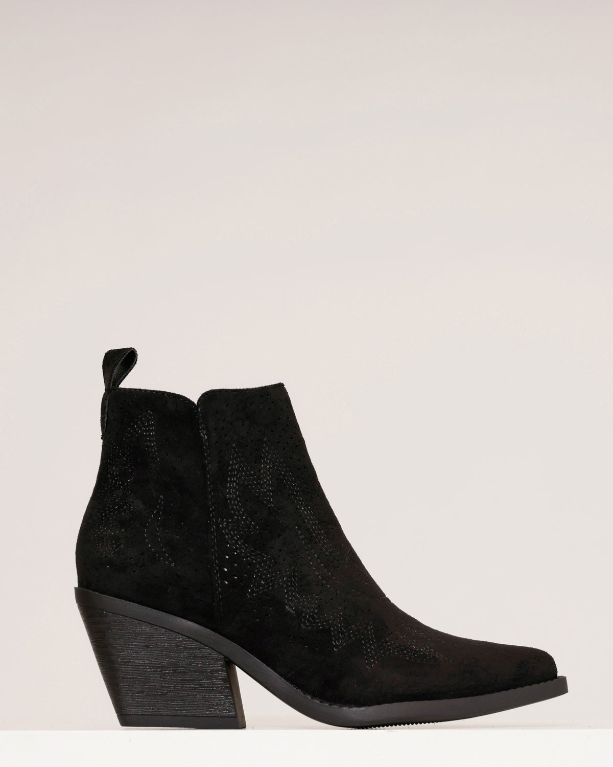 Cowboylaars Essie in zwart