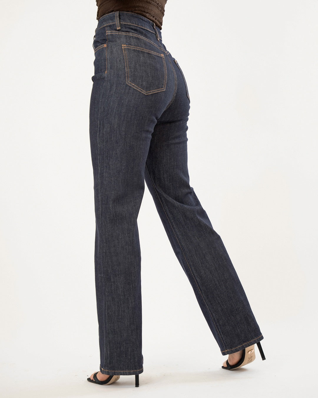 Norfy | Wide leg jeans Zoe Donkerblauw