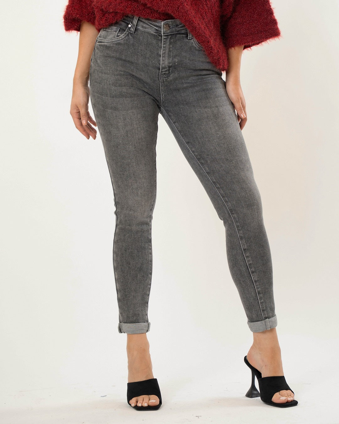 Redseventy | Skinny jeans Linney-11 Grijs