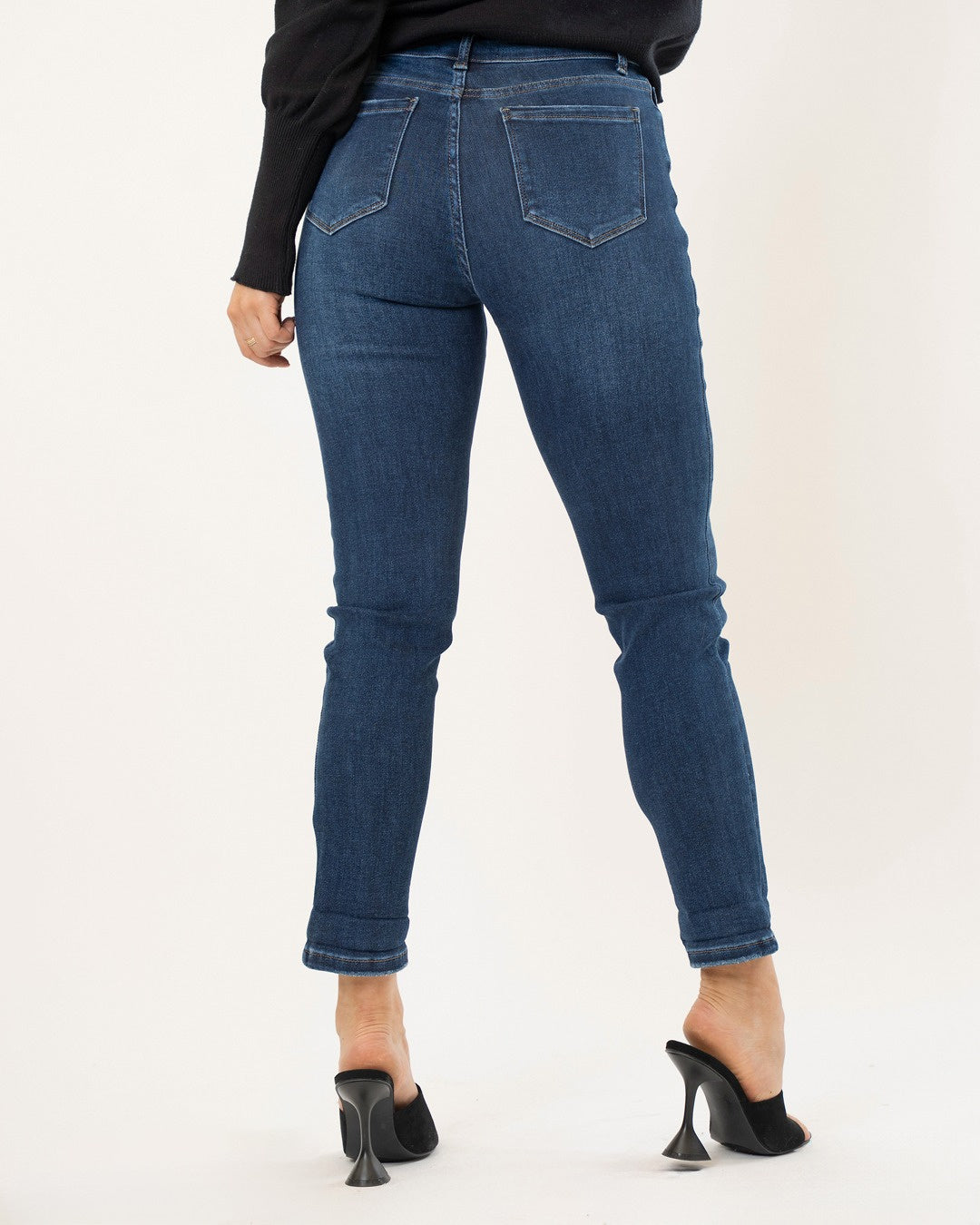 Hello Miss | Skinny jeans Noa-4 Donkerblauw