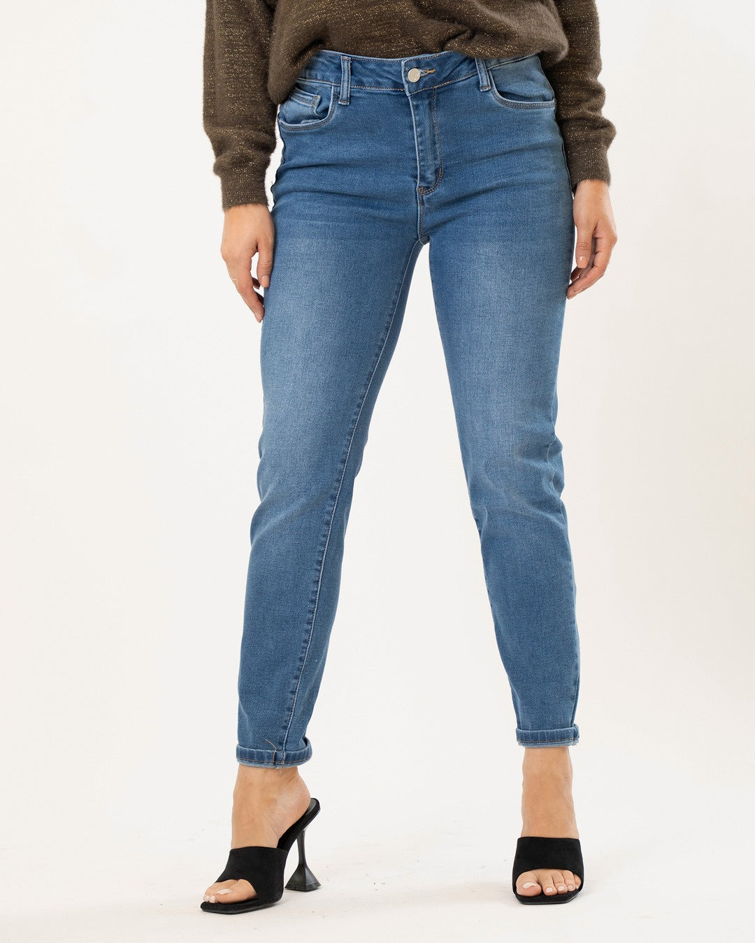 Redseventy | Skinny jeans (push up) Bien-14 Blauw