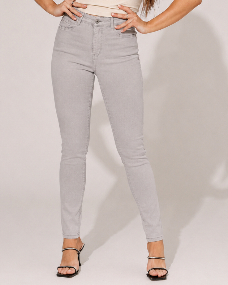 Goodies | Skinny jeans Lou-11 Lichtgrijs