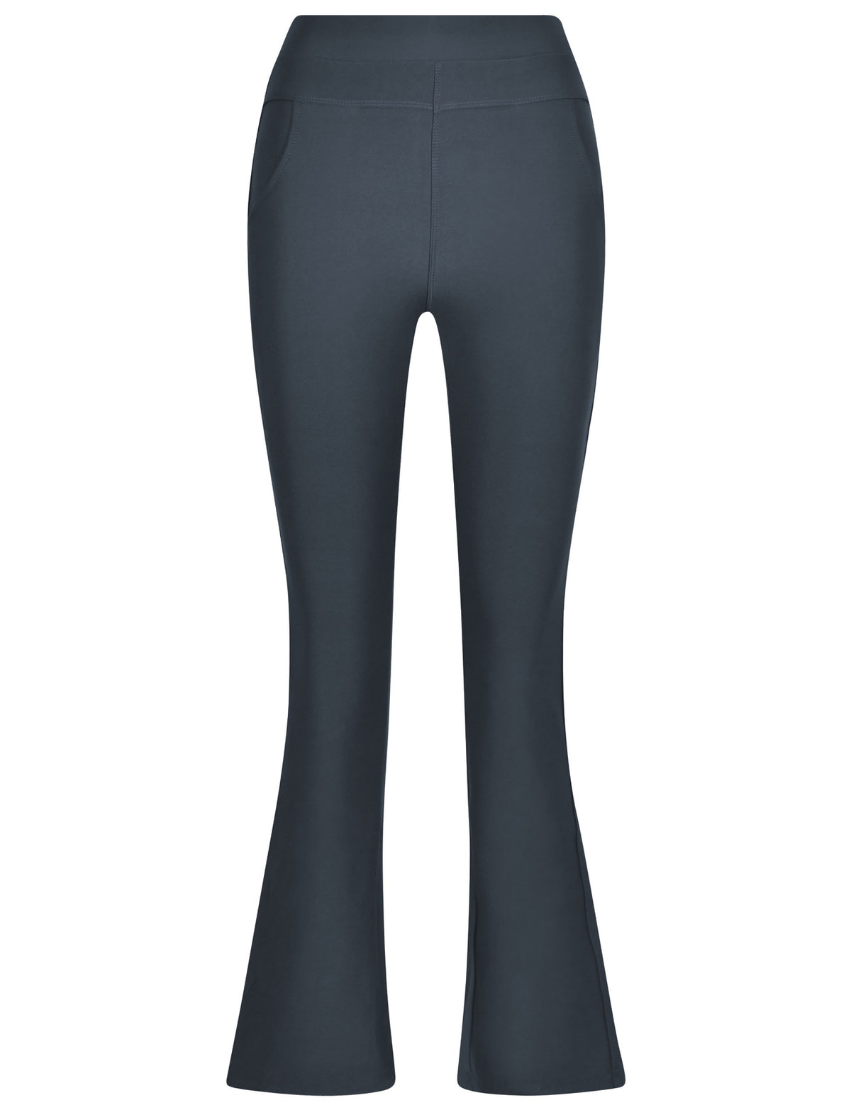 Flared broek Josje in donkergrijs