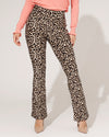 Flared broek Nora Panter Zwart