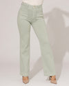 Folyrose | Wide leg jeans Jana-M2 Groen