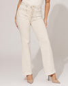 Folyrose | Wide leg jeans Mika-YG Beige