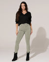 Goodies | Skinny jeans Lou-13 Groen
