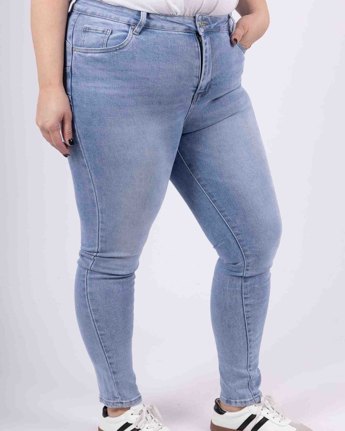 Goodies Skinny jeans Sophie in blauw, extra aanzicht 2