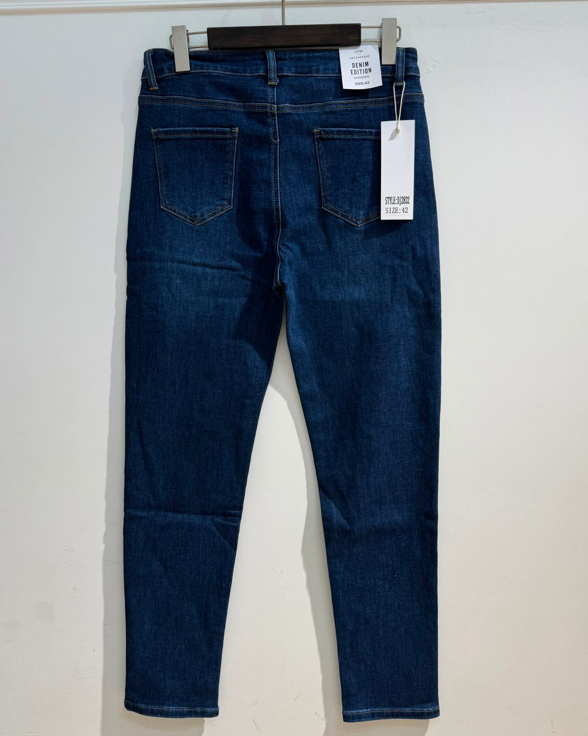 Goodies Skinny jeans Wendey in donkerblauw, extra aanzicht 4
