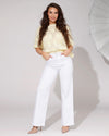Goodies | Wide Leg Jeans Es-2 Wit