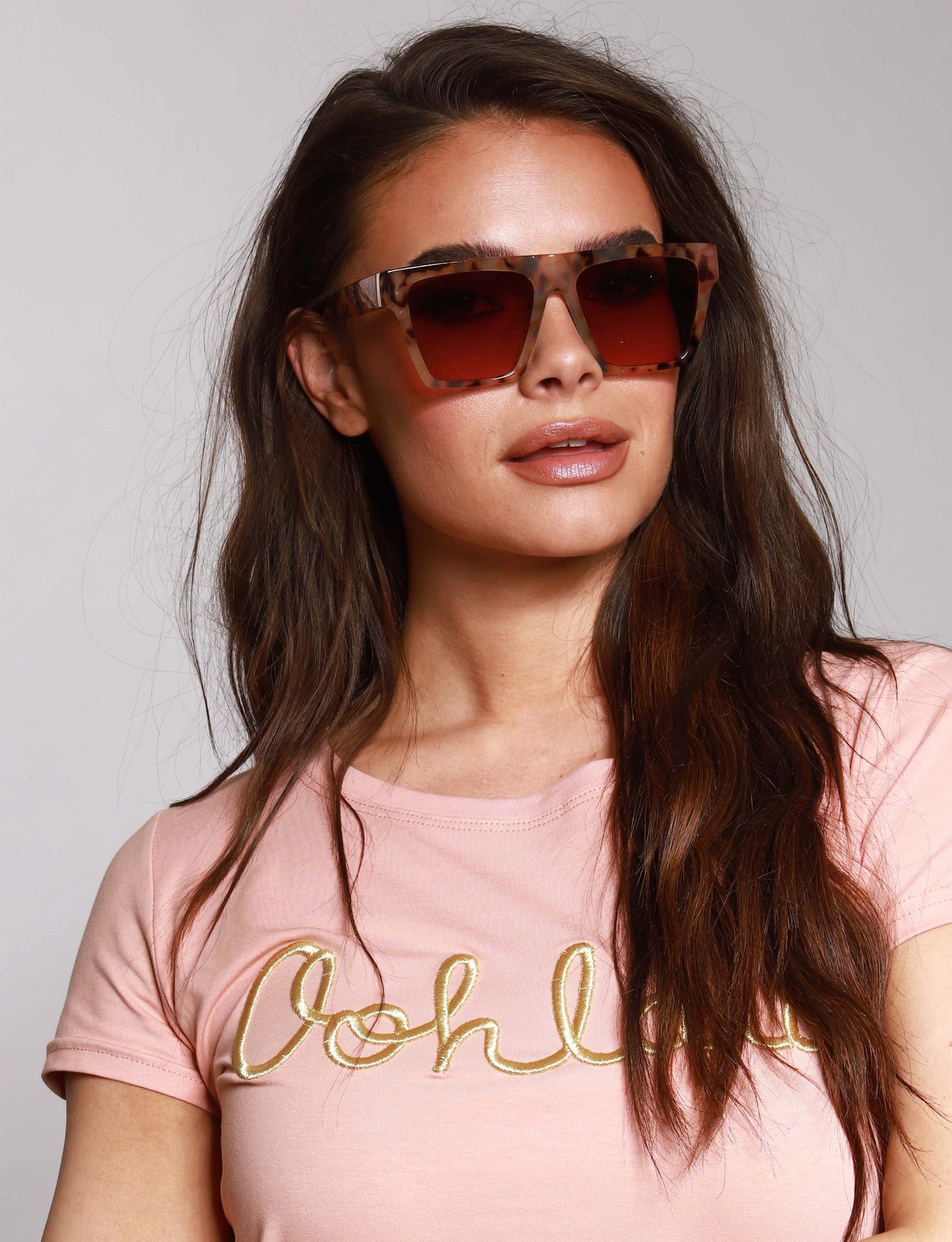 Zonnebril Abby Bruin