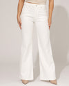 Jewelly | Wide leg jeans Jonna-2 Wit