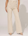 Jewelly | Wide leg jeans Jonna-3 Beige