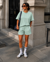 Co-ord set ballon top Nina Mint