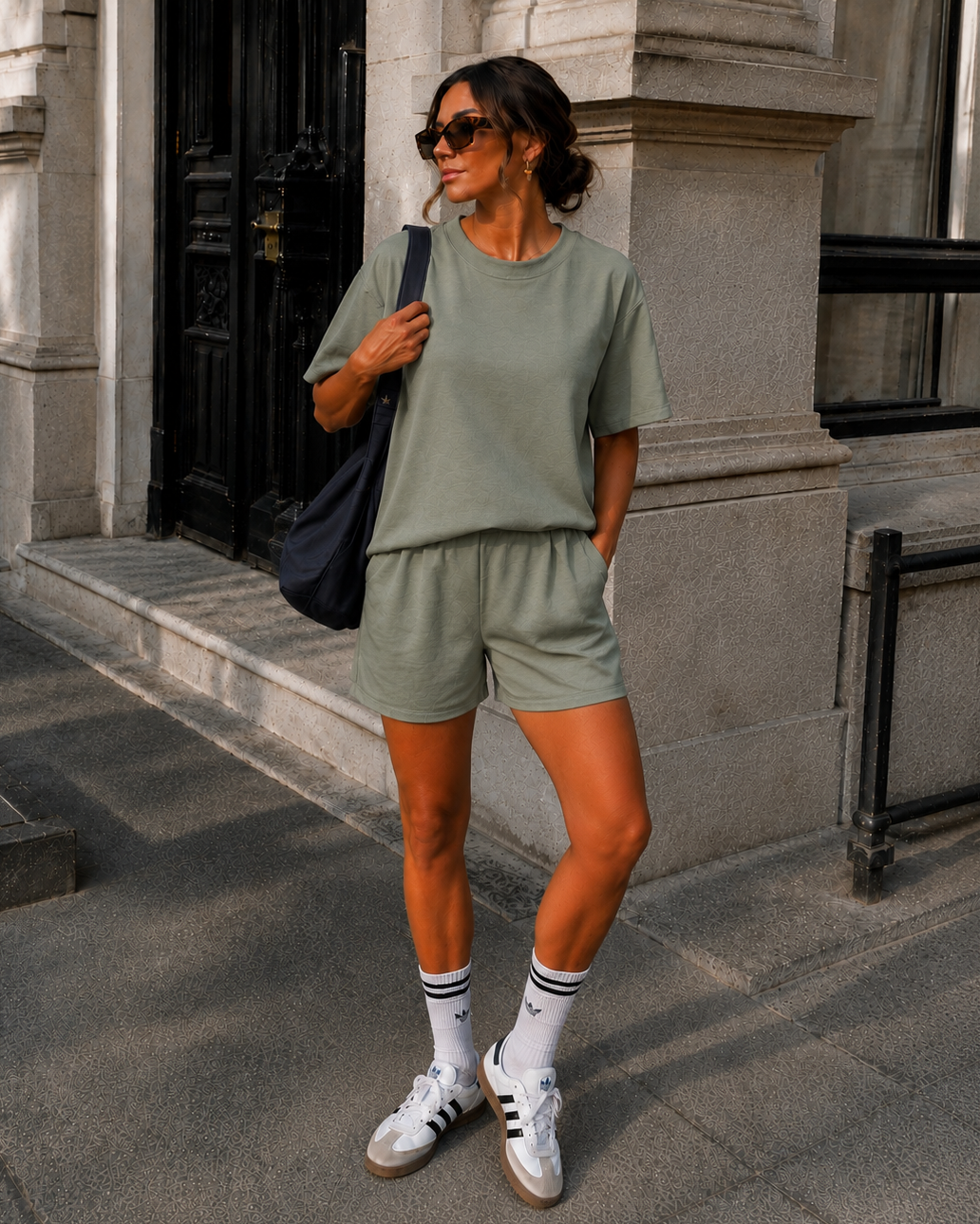 Co-ord set ballon top Nina Groen