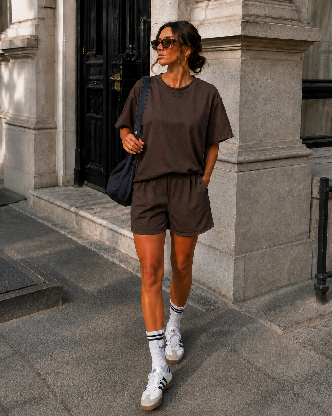 Co-ord set ballon top Nina Donkerbruin
