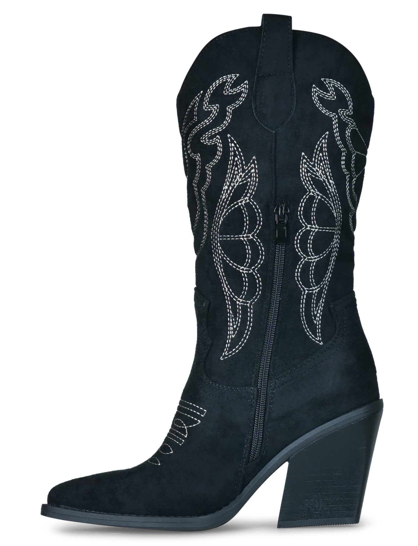 Cowboy Boot Nena Zwart