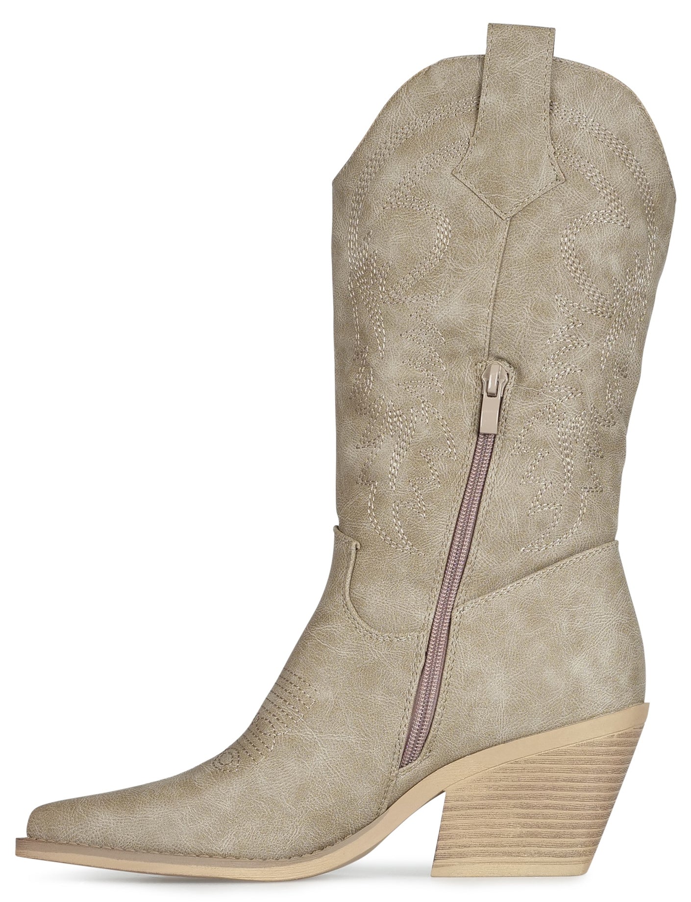 Cowboy Boot Kim Taupe