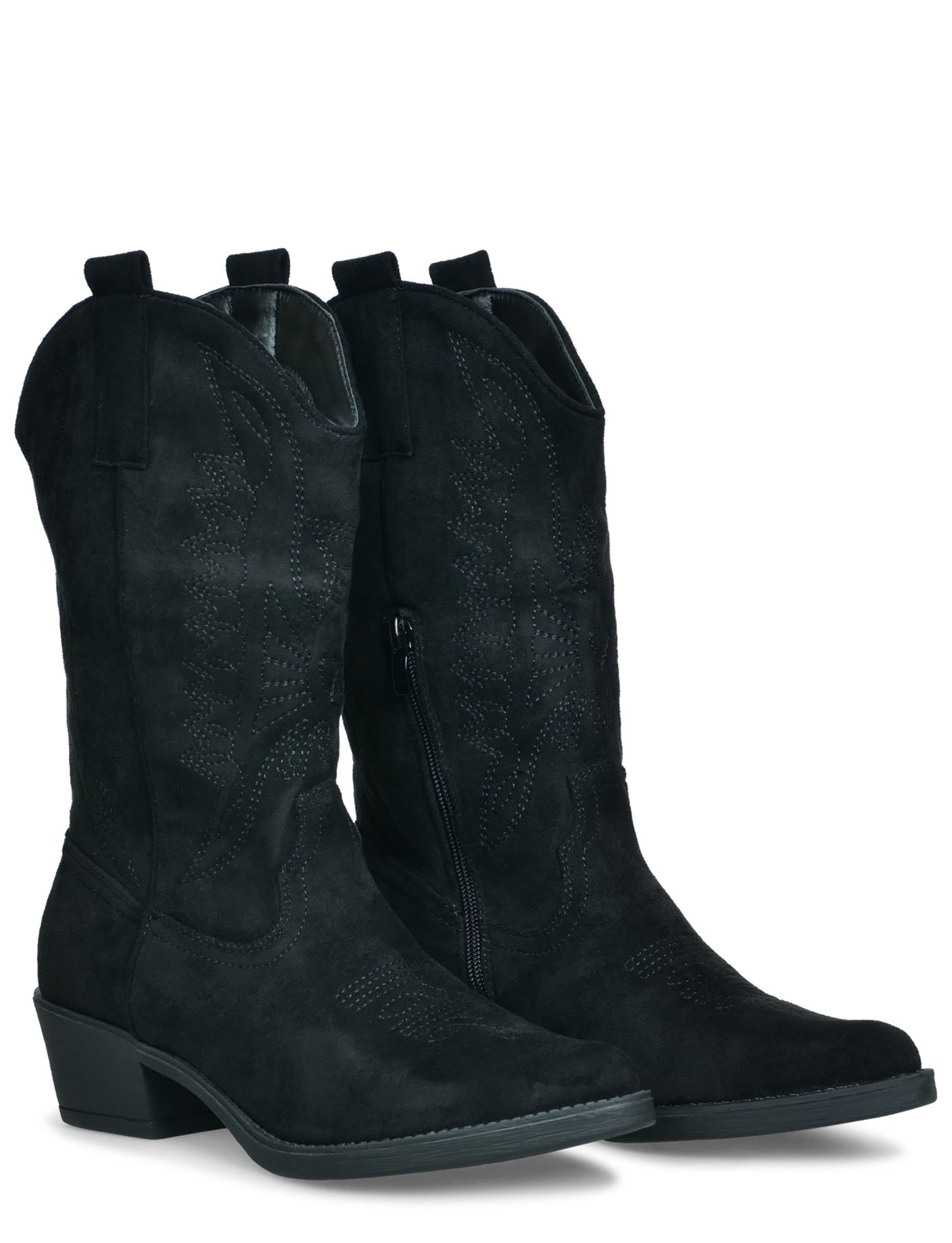Cowboy Boot Quinn Zwart