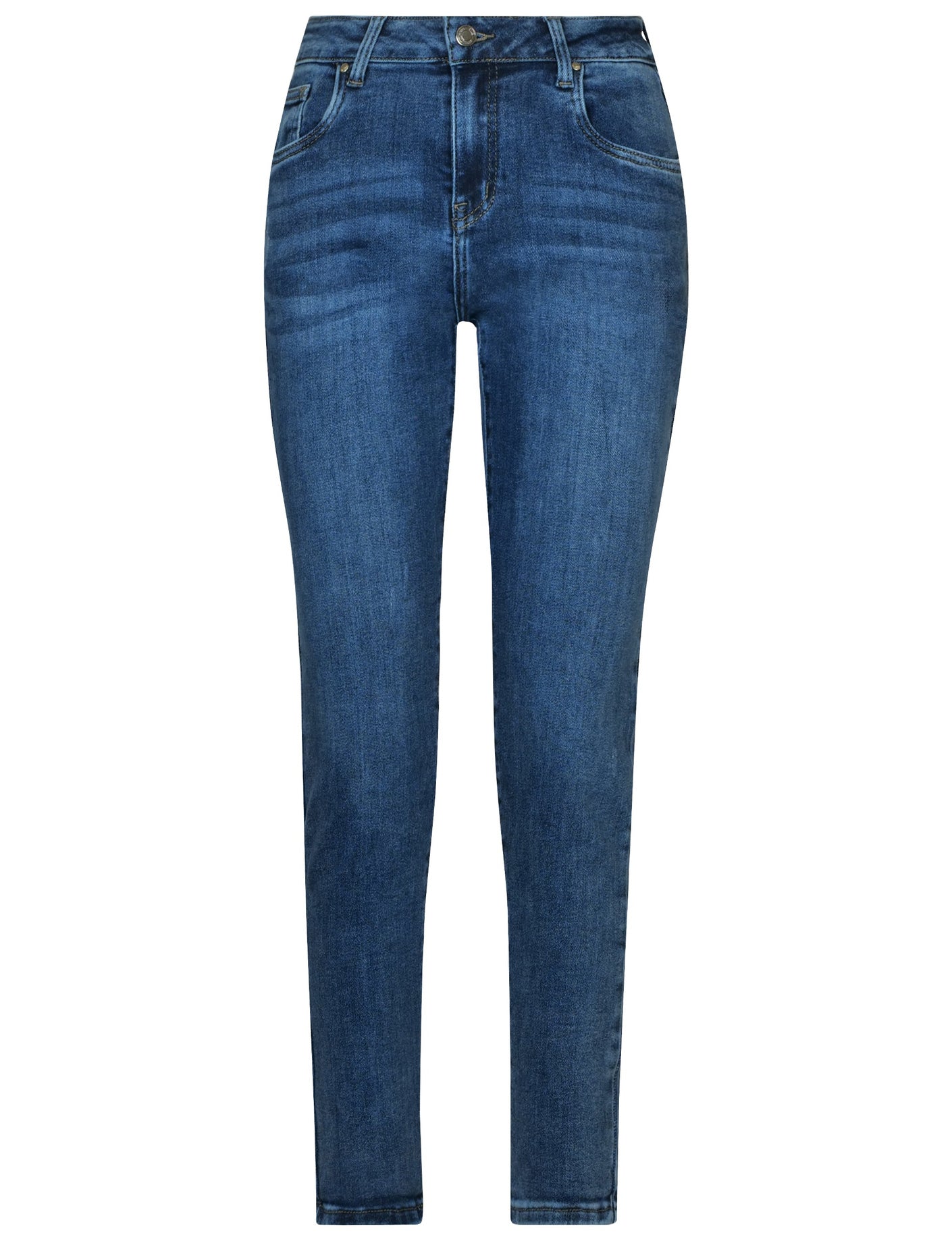 Hello Miss | Mom jeans HM5296 Blauw