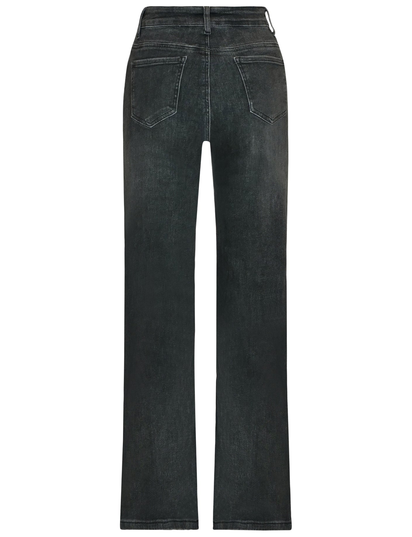 Goodies | Wide leg jeans Danee Donkergrijs