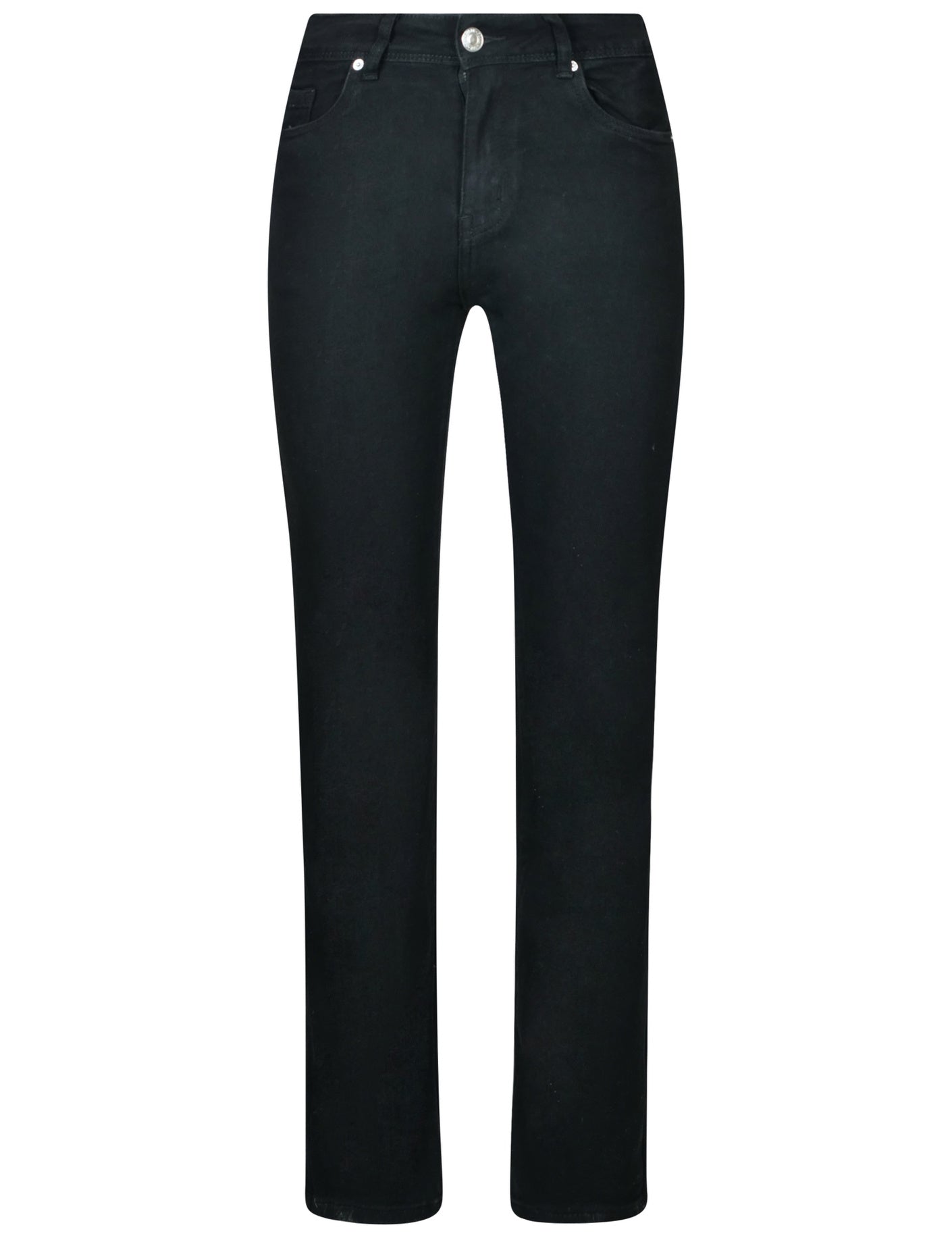 Norfy | Straight jeans 8634-1 Zwart