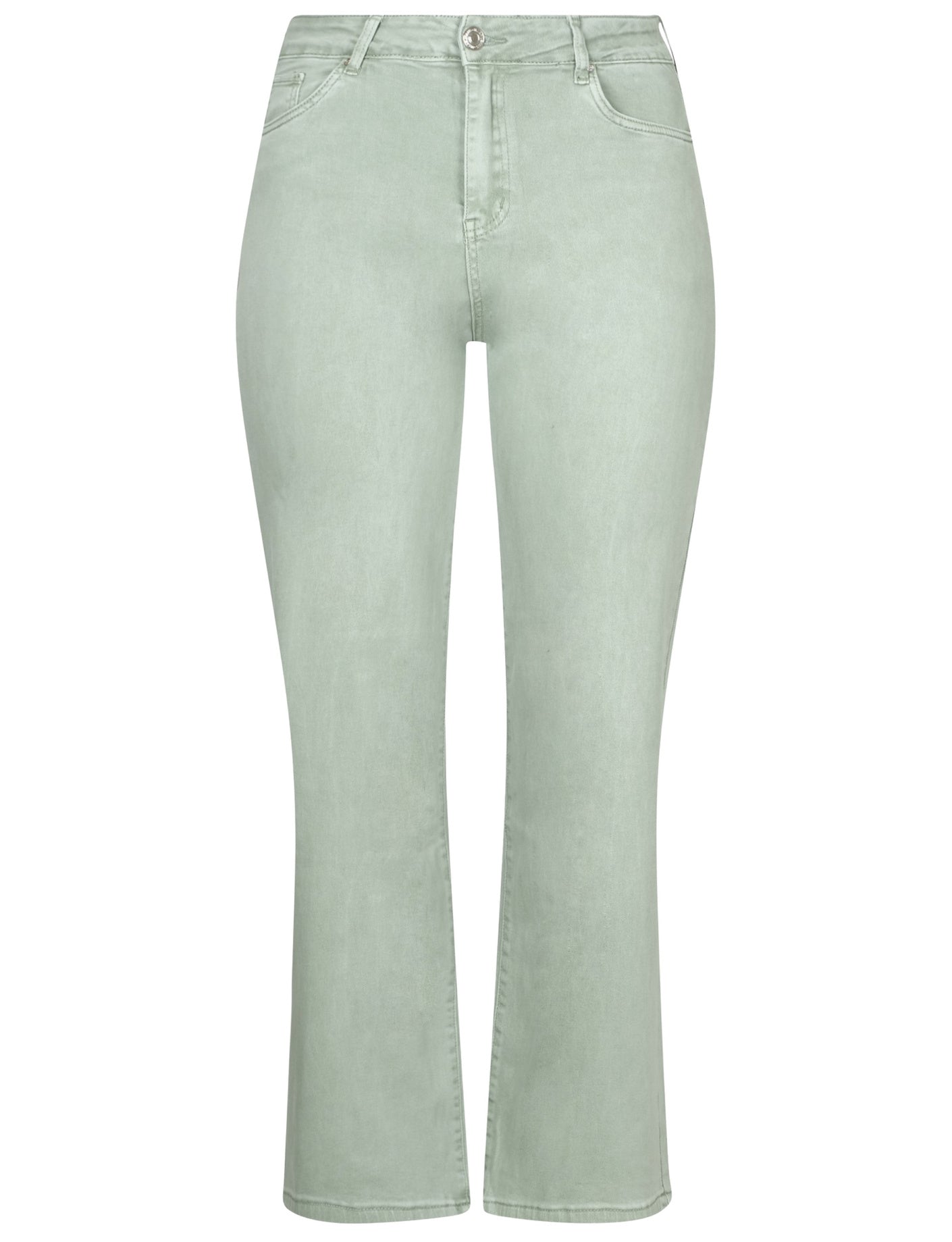 Goodies | Wide leg jeans Es-8 Lichtgroen