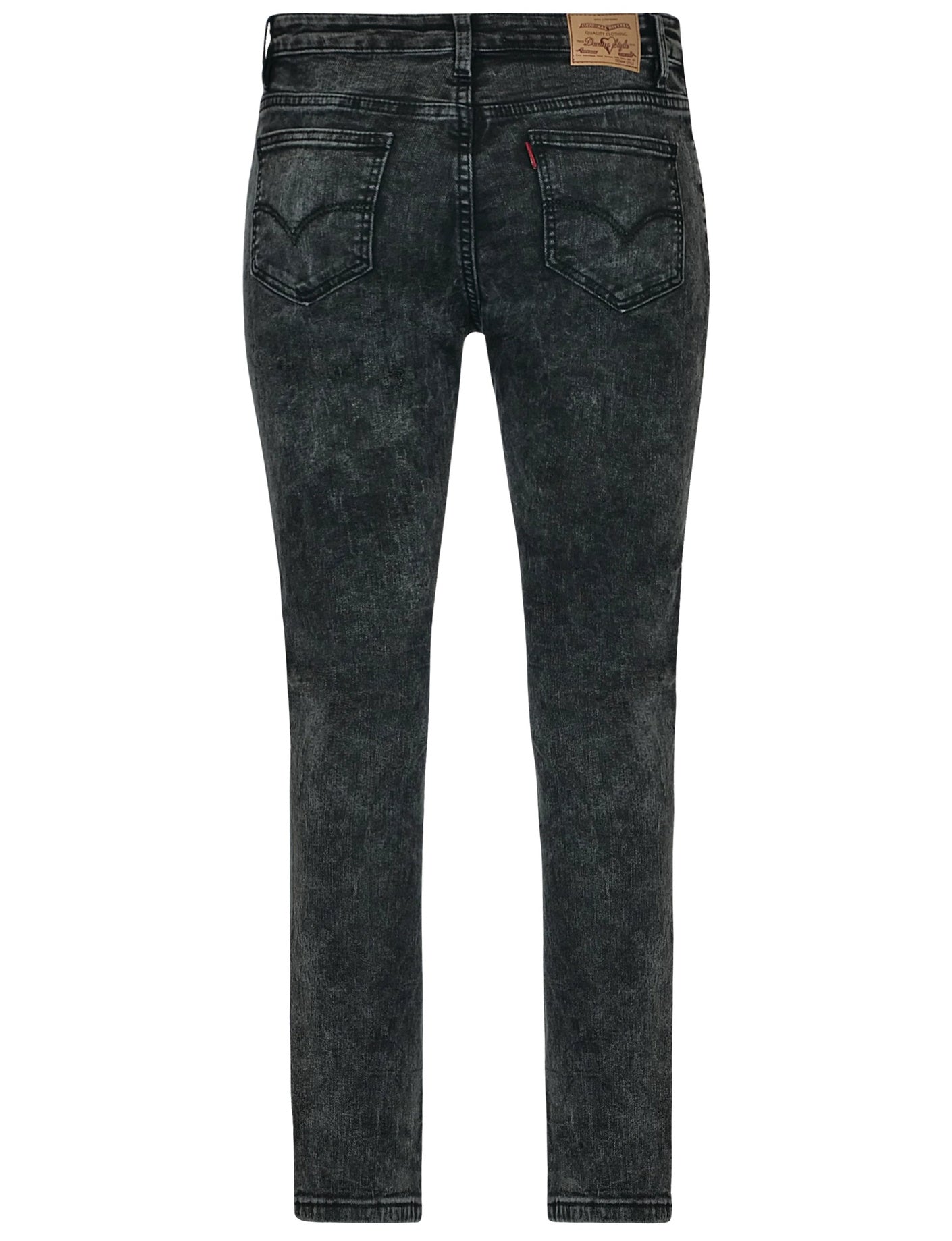 Folyrose | Straight jeans Pemela Donkergrijs