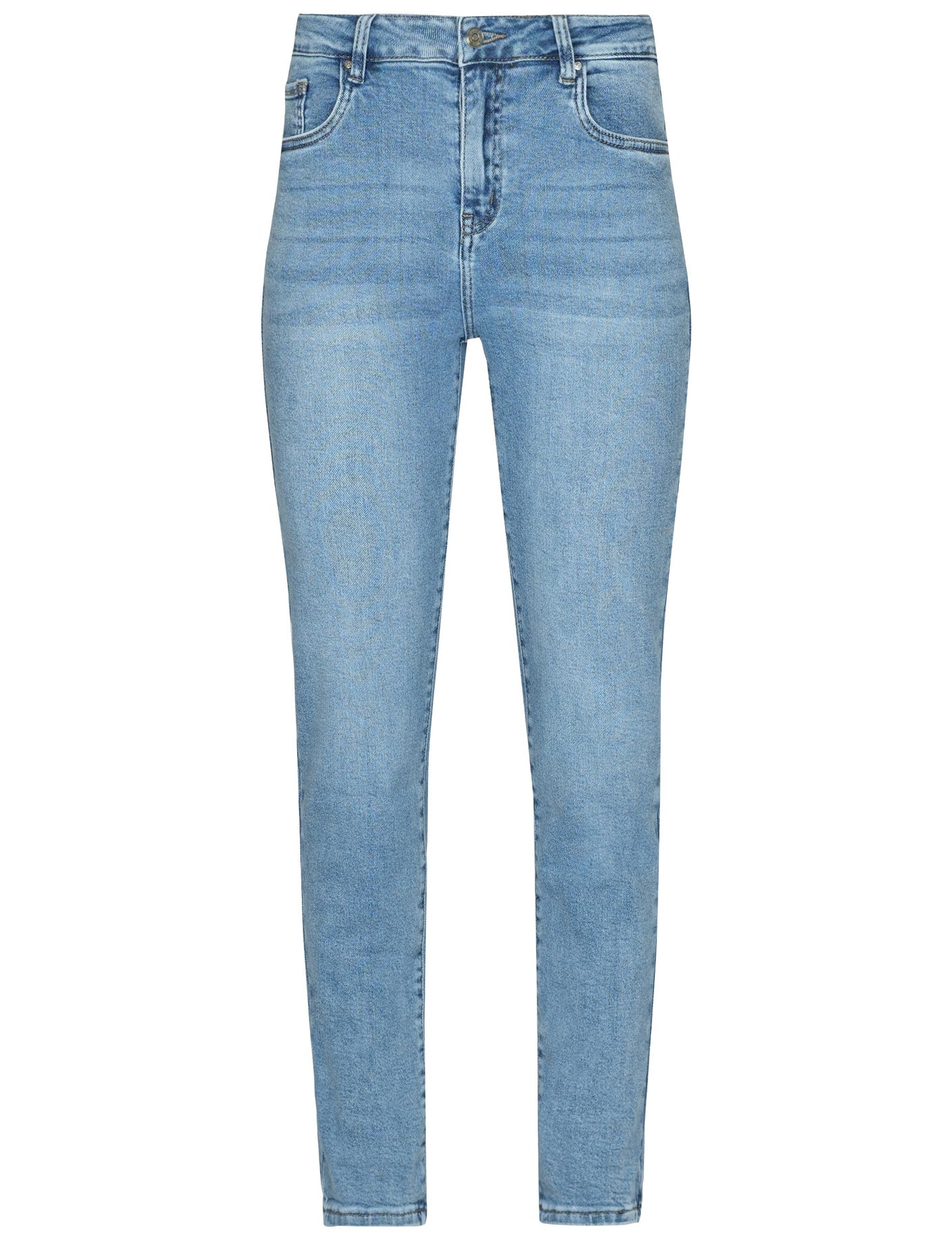 Hello Miss | Mom jeans Vajen-5 Blauw
