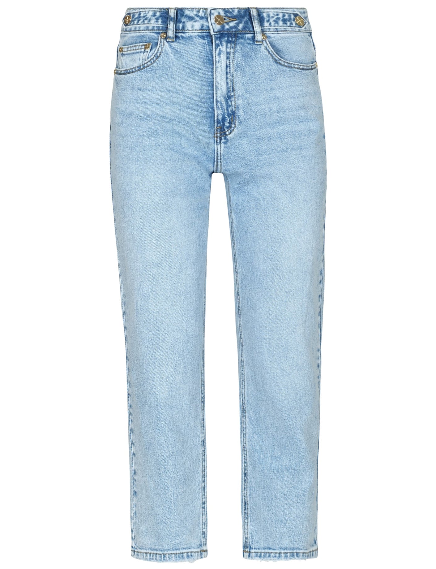 Queen Hearts | Mom jeans Lieve Blauw
