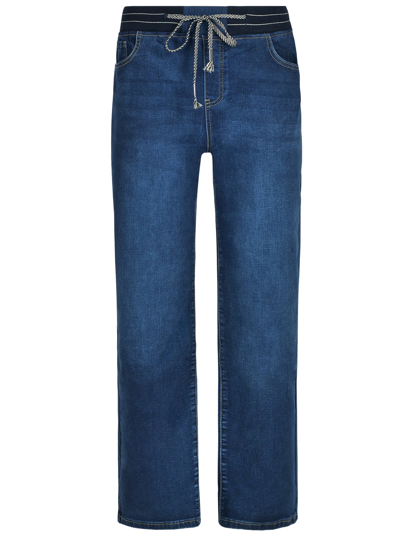 ZAC & ZOE | Jog-jeans Wide leg Mimi-N Donkerblauw