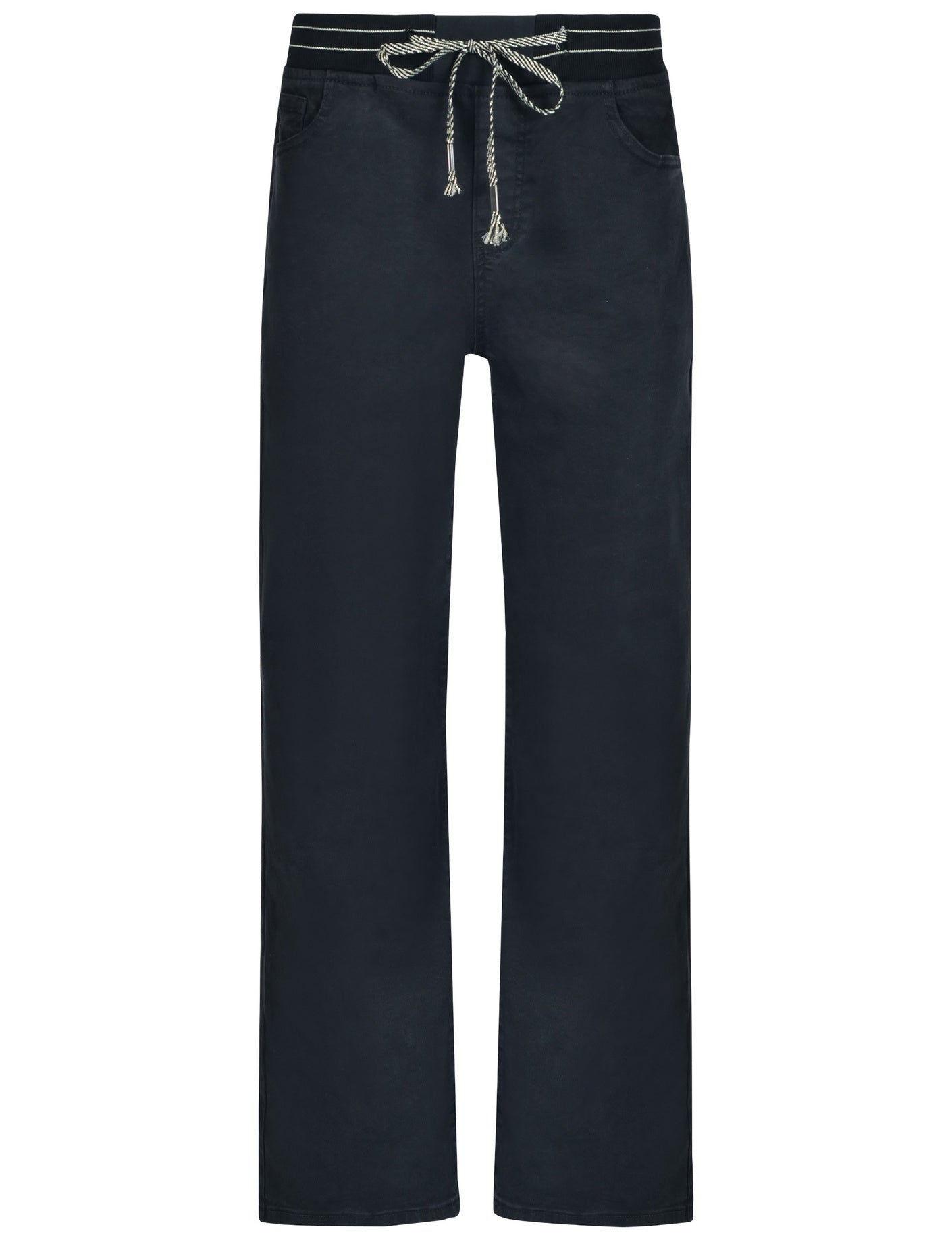 ZAC & ZOE | Jog-jeans Wide leg Mimi-H Zwart