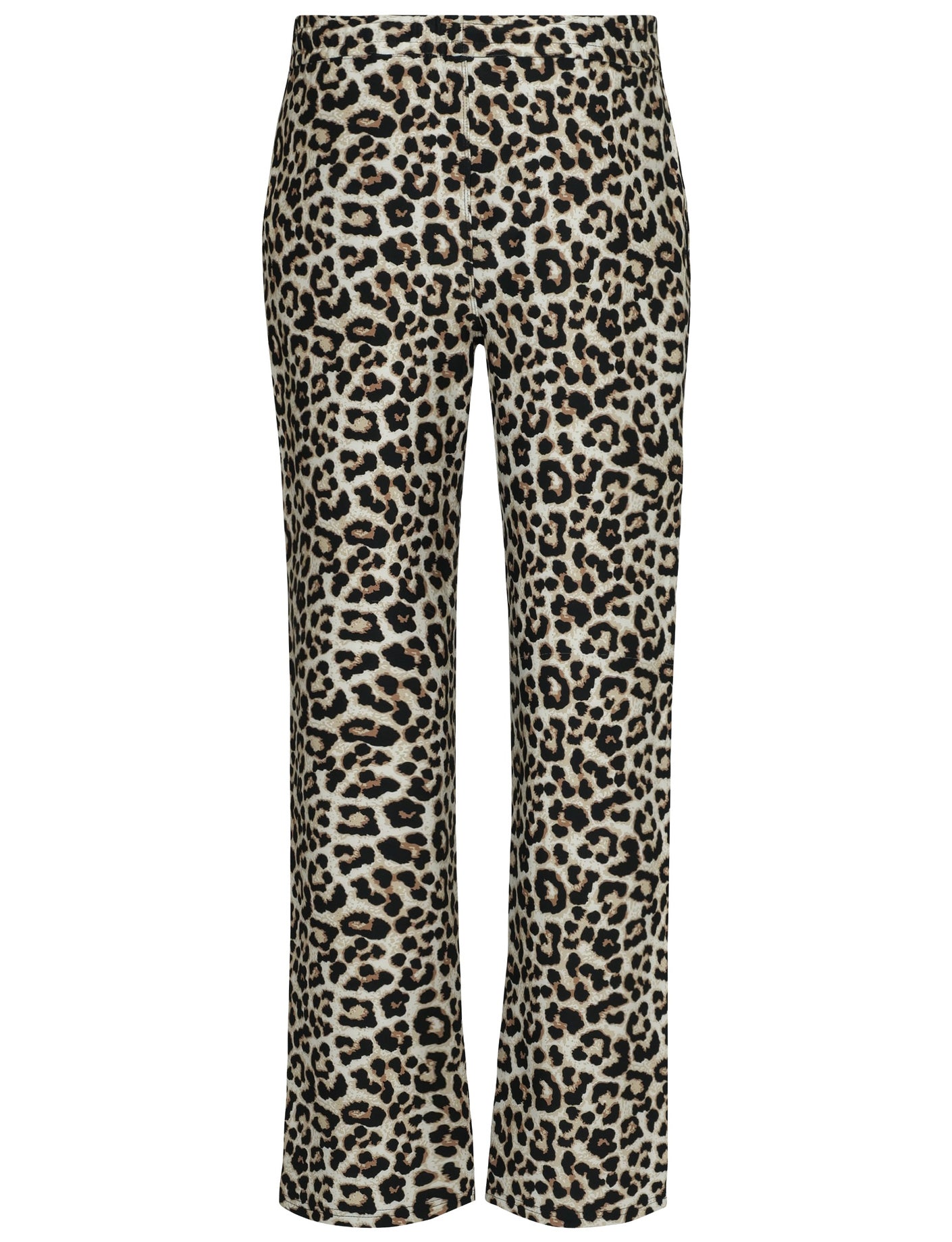 Wide leg broek Pacha Panter Bruin
