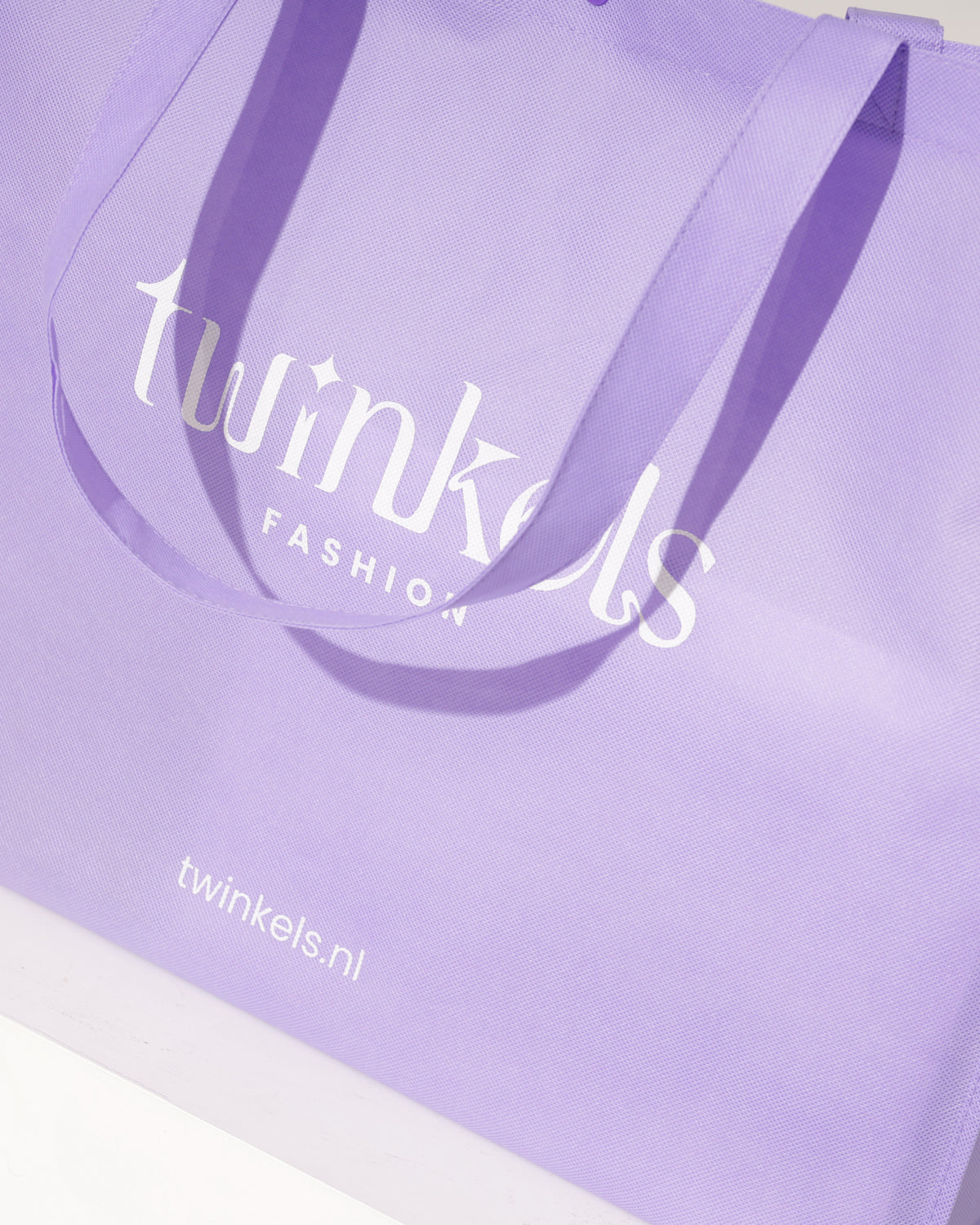 Paarse shopper Twinkels Fashion, extra aanzicht 2