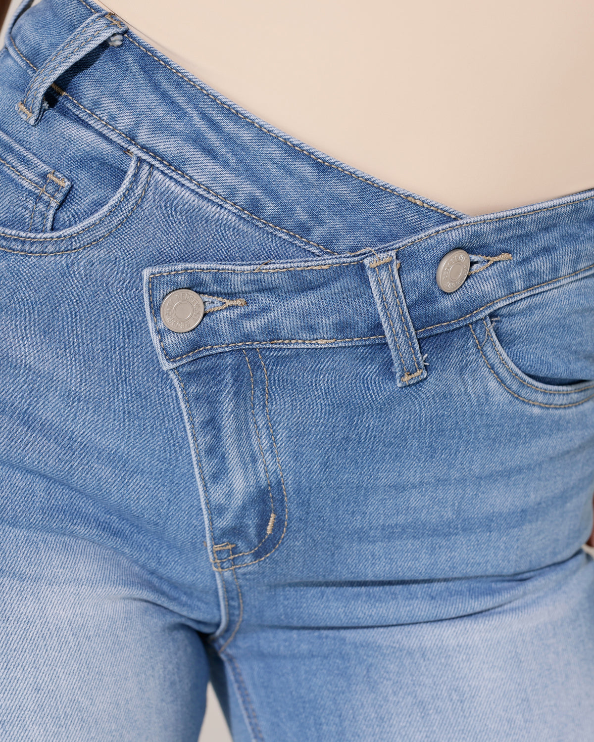 Redseventy Wide leg jeans Wendey-16 in lichtblauw, extra aanzicht 3