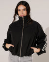 Tussenjacket met strepen Vivey Zwart