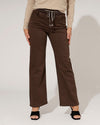ZAC & ZOE | Jog-jeans Wide Leg Mimi-C Donkerbruin